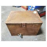 Vintage Galvanized Metal Icebox/Water