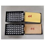 (2) Boxes Of .44 Caliber Bullets (88 Count)