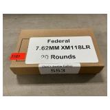 (20) Rounds Of 7.62mm Ammo