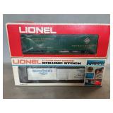 (2) Lionel O Gauge Box Cars