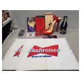 Tray Of Assorted Items Including Decorative Wine