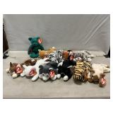 (11) Ty Beanie Babies