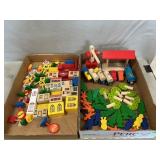 Melissa & Doug Wooden Farm Train Set