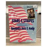 LE Stars & Stripes Raggedy Ann & Andy Dolls