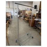 Stainless Steel Rolling Clothing Rack