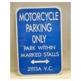(1) Metal Sign (12"ï¿½18")