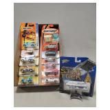 (11) Assorted Matchbox Cars & (1) Johnny