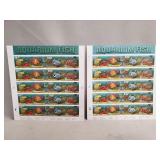 (2) Sheets Of U.S. Postal Service Stamps