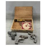 Hubley, Kilgore & Kenton Mid-Century Cap Guns,