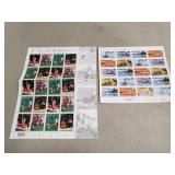 (2) Sheets Of U.S. Postal Service Stamps