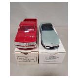 (2) Vintage Promo Cars