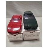 (2) Vintage Promo Cars