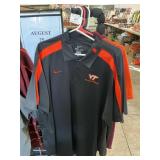 (4) Virginia Tech Shirts (XL)