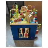 B. Toys Zany Zoo Wooden Activity Cube