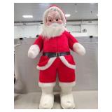 (1) Plush Santa Claus (36" Tall)