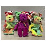 (11) Ty Beanie Babies