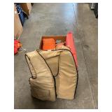 Box Lot With Fishing Vest & (3) Life Vests