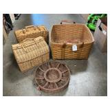 Vintage Longaberger Wash Day Basket, Wicker