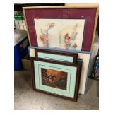 (5) Wall Art Prints