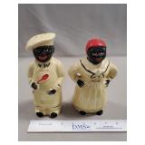 Vintage Black Americana "Salty & Peppy" Ceramic