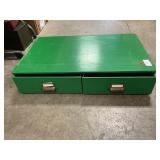 2-Drawer Metal File Box  30" x 18"x5"