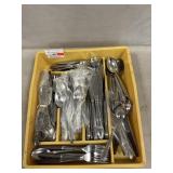 Lot Of Assorted Stainless Steel Flatware