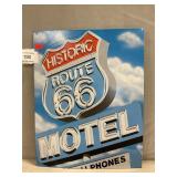 Metal Route 66 Sign