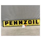 Metal Pennzoil Sign