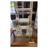 2 Glass Lamps