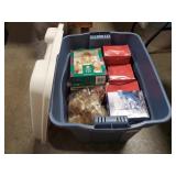 Box Lot Of Assorted Christmas Decorations & A