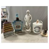 Mt. Hope, Michterï¿½s Beam Decanters (Empty), Brass