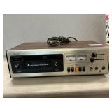 Vintage Sharp Stereo 8-Track Record Deck
