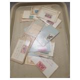 Tray Of Assorted Collector Stamps