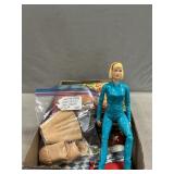 1960ï¿½s Marx Jane West Figure & Vests, Skirt,