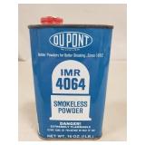 (1) Container Of IMR 4064 Smokeless Powder