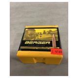 (100) Berger 7mm Bullets