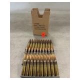 (30) Rounds Of 5.56mm Ammo On Stripper Clips