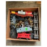 Box Lot With American Flyer Engine 290, Asst.