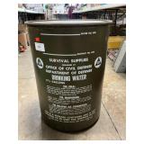 17.5 Gallon Survival Supplies Drinking Water Tank