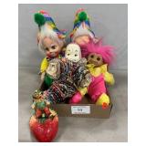 Troll Clown, Yo-Yo Clown, Figure & Plush Clowns