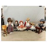 Lot Of Small Collector Dolls