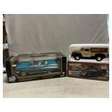 Die-Cast 1957 Chevy Bel-Air, Ertl 1950 Chevy
