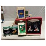 (13) Assorted Hallmark Christmas Ornaments