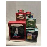 (13) Hallmark & Asst. Boxed Christmas Ornaments