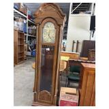 Ridgeway Grandfather Clock w/3 Weights & Key