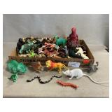 Lot Of Assorted Animal, Reptile, Insect, Dinosaur