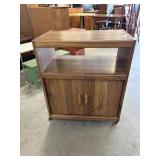 Rolling Pressed Wood Cabinet