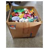 Box Lot Of Assorted Plastic Toys