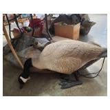 (4) Plastic Canadian Goose Hunting Decoys w/ Mesh