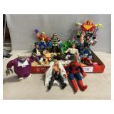 Lot Of Assorted Toy Figures